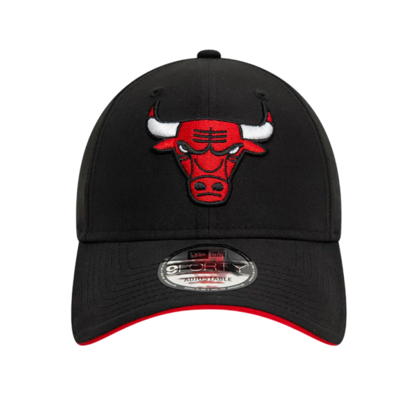 New Era NBA Chicago Bulls Microfibre 9FORTY Adjustable Cap "Black"