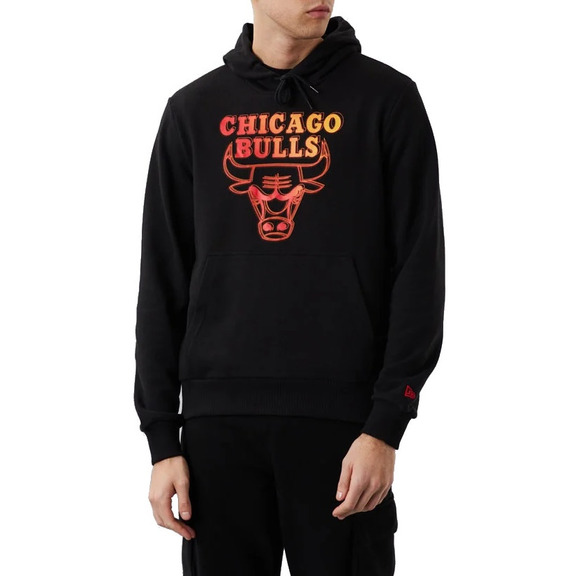 Neu Era NBA Chicago Bulls Neon Fade Logo Hoodie