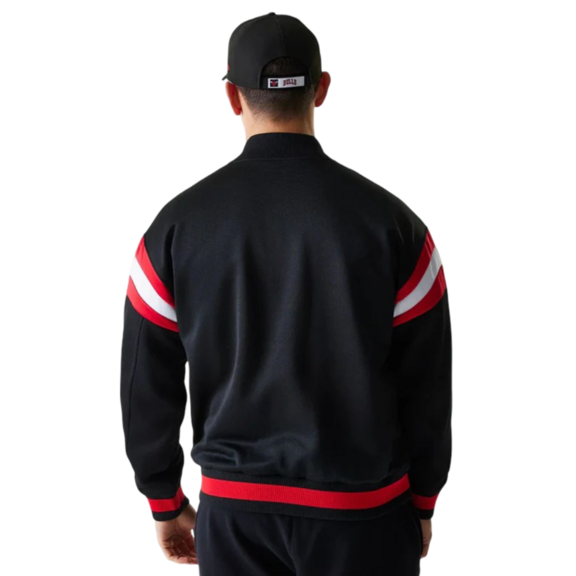 New Era NBA Chicago Bulls Panel Bomber Jacket