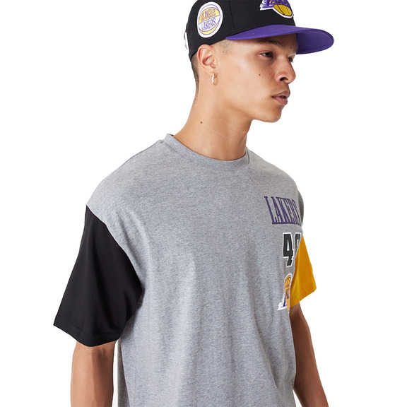 Neu Era NBA L.A. Lakers Schnitt Sew Oversized T-Shirt