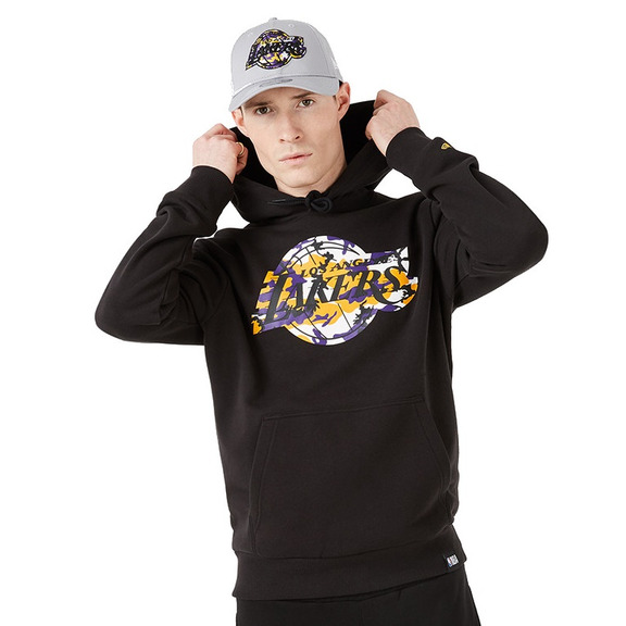 Neu Era NBA L.A Lakers Logo Camo Hoodie "Black"