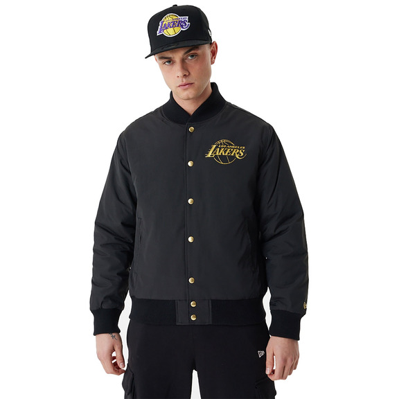 Neue Era NBA L.A. Lakers Team Script Bomber Jacke
