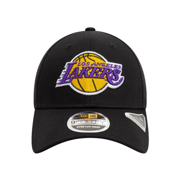 New Era NBA LA Lakers 9FORTY Stretch Snap Adjustable Cap