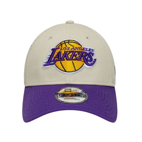 New Era NBA LA Lakers Contrast Patch 9FORTY Adjustable Cap