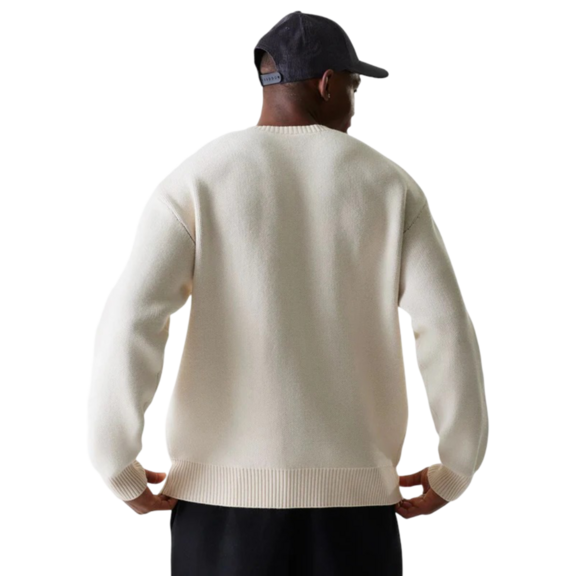 New Era NBA LA Lakers Knit Oversized Sweater "Light Beige"