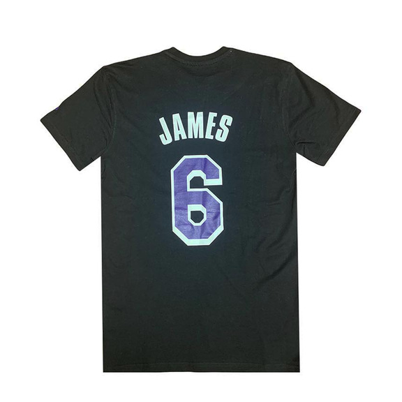 New Era NBA Lakers Logo Tee # 6 JAMES #