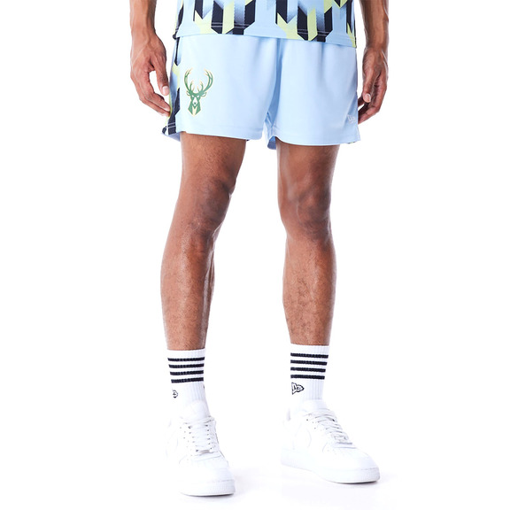 Neu Era NBA Milwaukee Bucks Fußball AOP Shorts