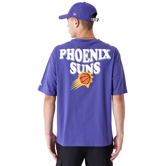 Neu Era NBA Phoenix Suns Script überdimensionales T-Shirt