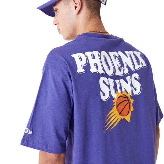 Neu Era NBA Phoenix Suns Script überdimensionales T-Shirt
