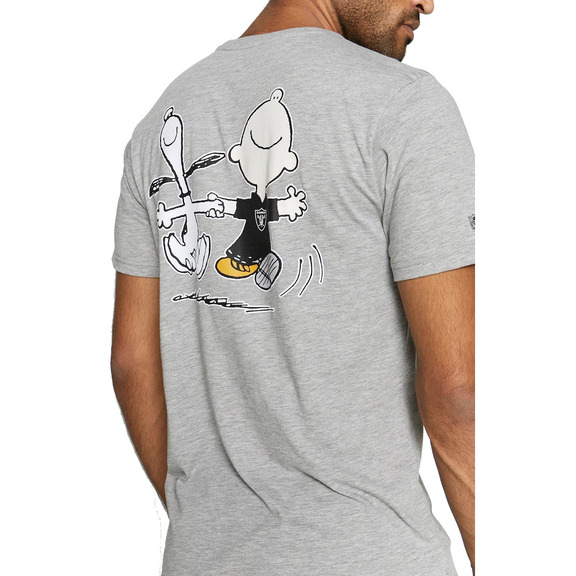 Neu Era NFL Snoopy Oakland Raiders X Peanuts T-Shirt "Grey"
