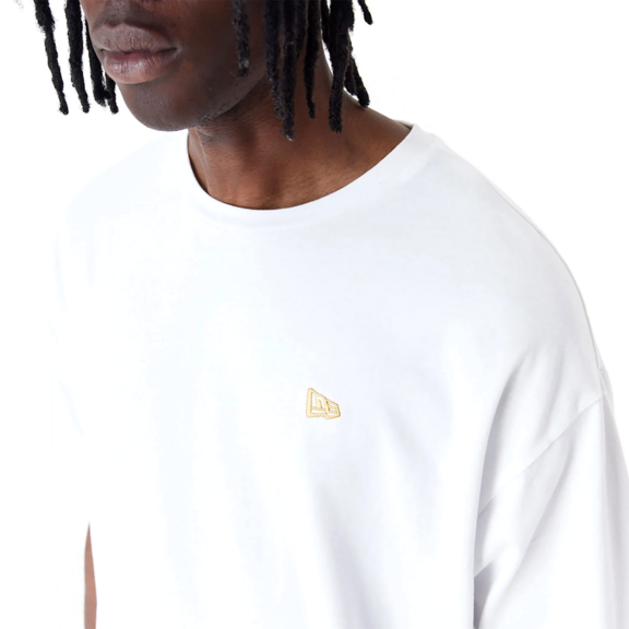 New era NY Sticker Oversized T-Shirt "White"