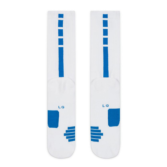 Nike Elite Crew Socken "White Blue"