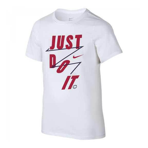 Nike Camiseta Niño "Just Do It" Jugend (100/weiß)
