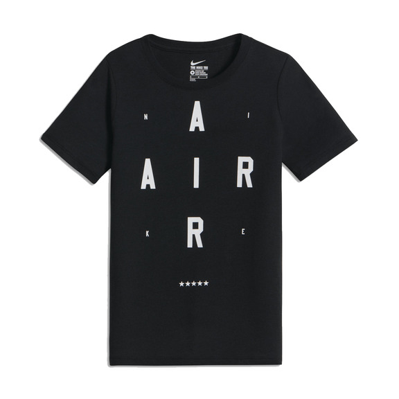 Nike Camiseta Triblend Gravity Air Tee Niño (010/schwarz/weiß)