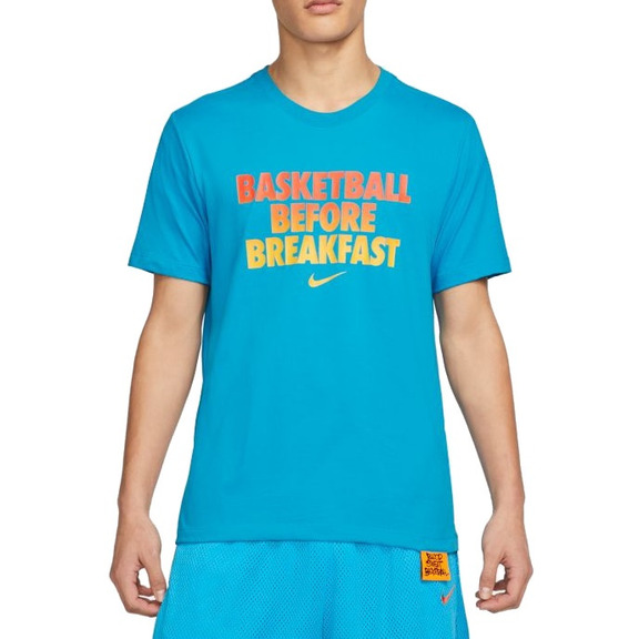 Nike Dri-FIT Herren Basketball Frühstück T-Shirt "Laser Blue"