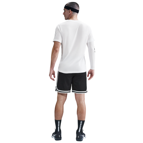 Nike Dri-fit Men's Basketball T-Shirt "White-Pink"