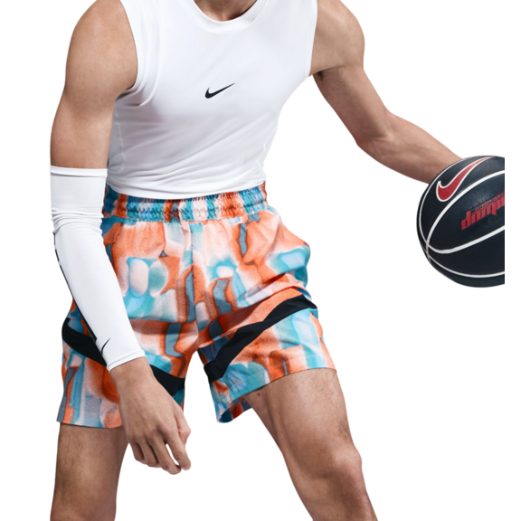 Nike Icon Dri-FIT 15cm Basketball Shorts "Washed Coral-University Blue"
