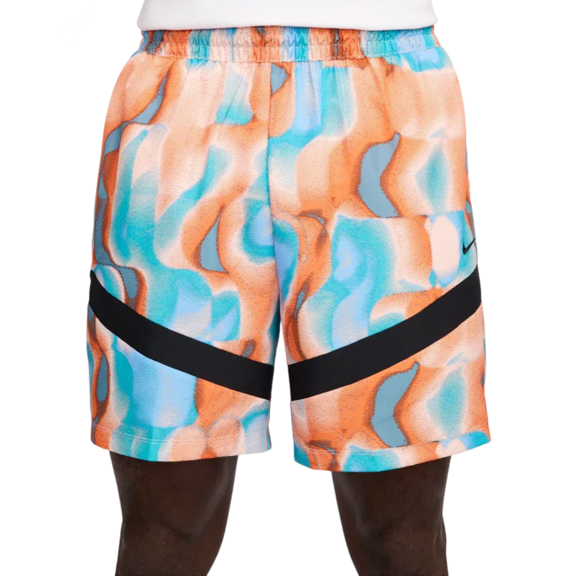 Nike Icon Dri-FIT 15cm Basketball Shorts "Washed Coral-University Blue"
