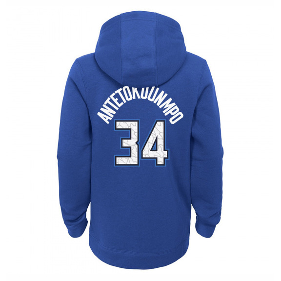 Nike Kids NBA Milwaukee Antetokounmpo 34 City Hoodie
