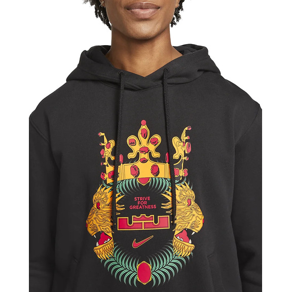 Nike LeBron Herren Pullover Hoodie "Black"