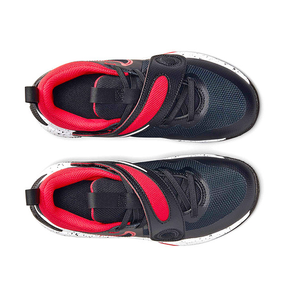 Nike Team Hustle D 11 (PS) "Black Red"