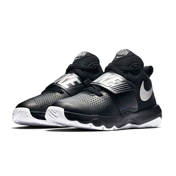 Nike Team Hustle D 8 (PS) "SilverBlack"