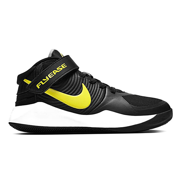 Nike Team Hustle D 9 (GS) FlyEase "Gelbe Nacht"