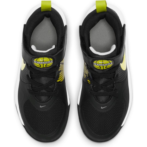 Nike Team Hustle D 9 (PS) "Black High Voltage"