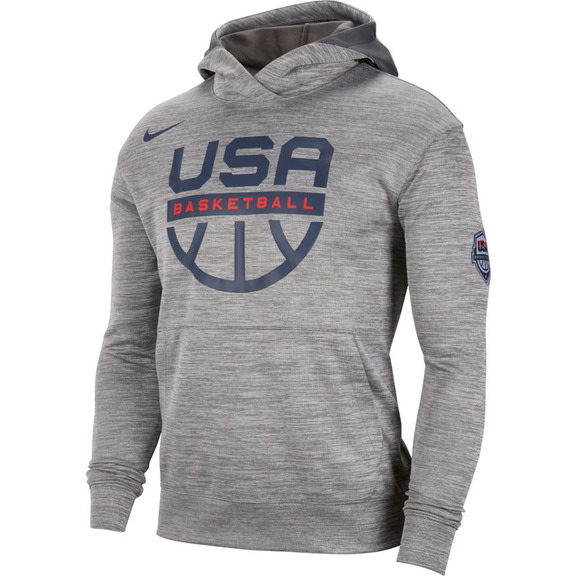 Nike USA Spotlight Herren Basketball Hoodie "Dark Grey"