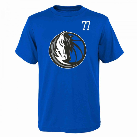 Outerstuff NBA Mavericks Luka Doncic #77 T-Shirt "Blue"