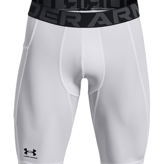 HeatGear® Pocket Long Shorts "White"