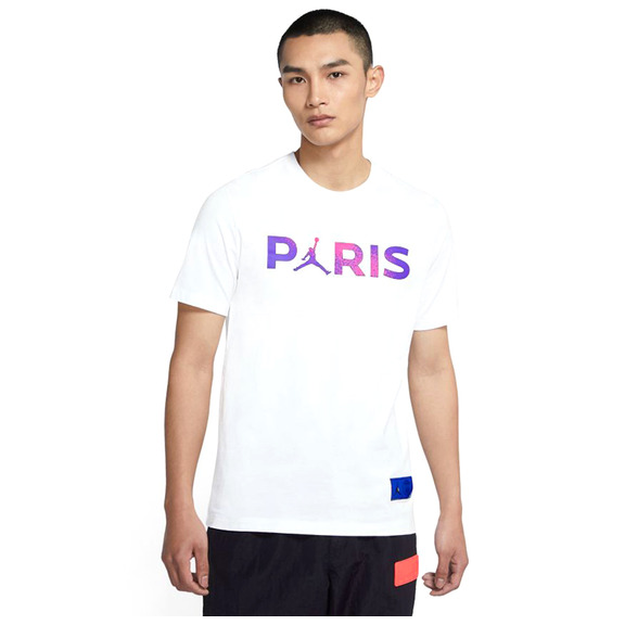 Paris Saint-Germain Wordmark Herren T-Shirt "White"