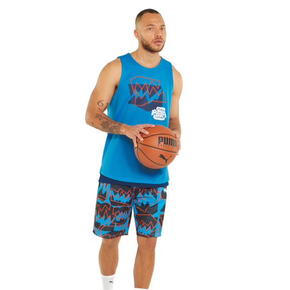 Puma Basketaball Geben und gehen Tank Rev. "Blau"