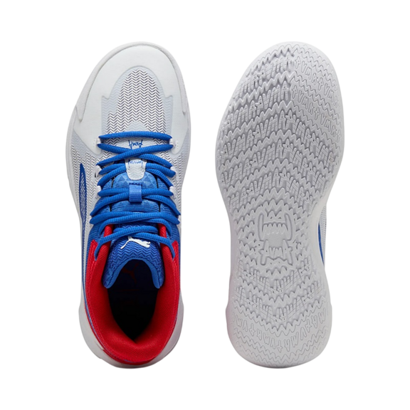 Puma Basketball Dagger "White/Mountain Blue"