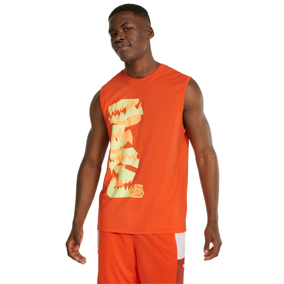 Puma Basketball Don\t Flinch Tank "Orange"