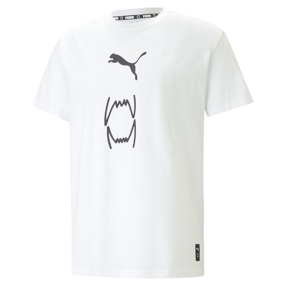 Puma Basketball Franchise Core Tee "Weiß"