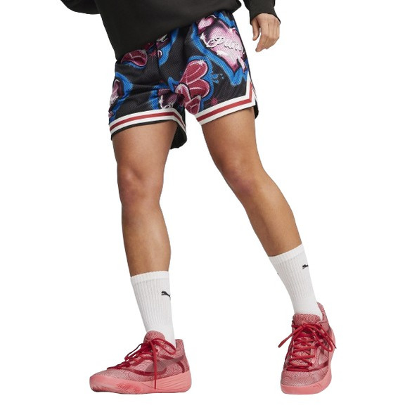 Puma Basketball Spiel Love Short AOP "Black"