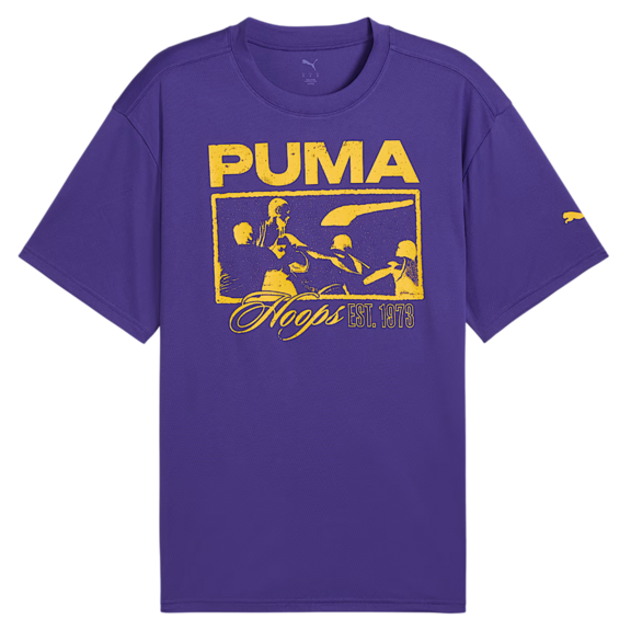 Puma Basketball Rival Rage Tee 1 "Team Violet"