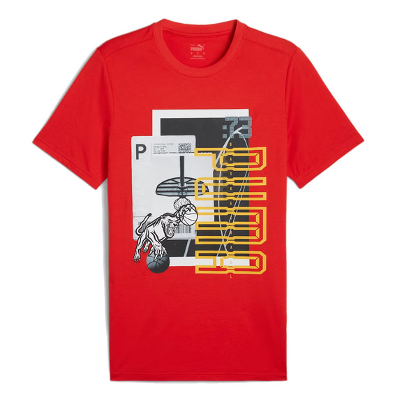 Puma Basketball gewinnen Schuh Tee 1 "Rot"