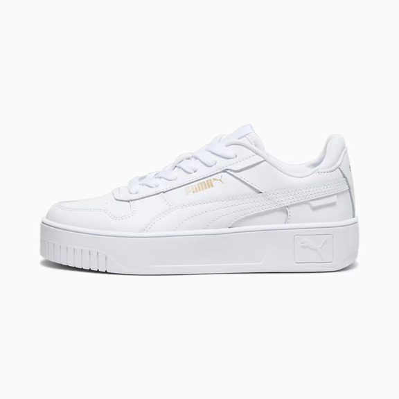 Puma Carina Street Jr. "White-Gold"