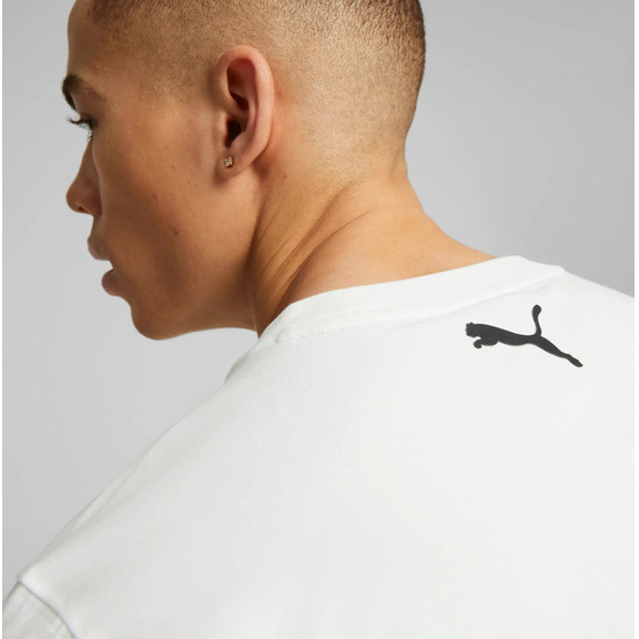 Puma Basketball klar Out Tee "Weiß"