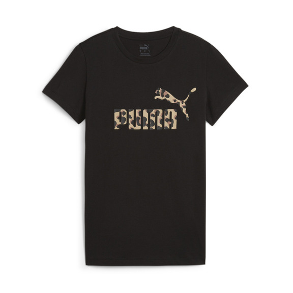 Puma ESS+ ANIMAL Graphic Tee "Schwarz"