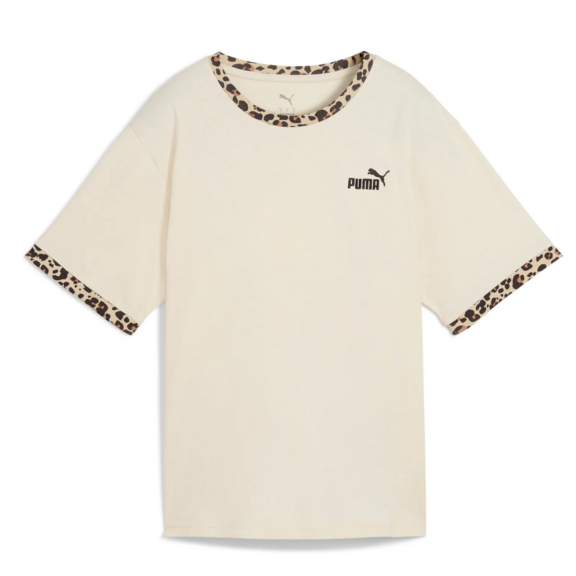 Puma ESS GRAPHIC Animal Relaxed Tee "Alpine Snow"