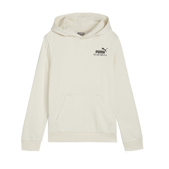 Puma Junior ESS+ MID 90er Hoodie TR B "Alpine Snow"