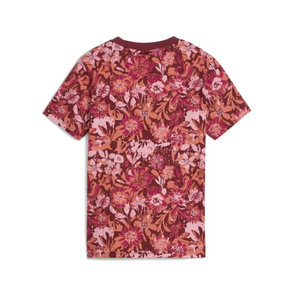 Puma ESS NATURE 2.0 AOP Tee G "Ruby Shimmer"