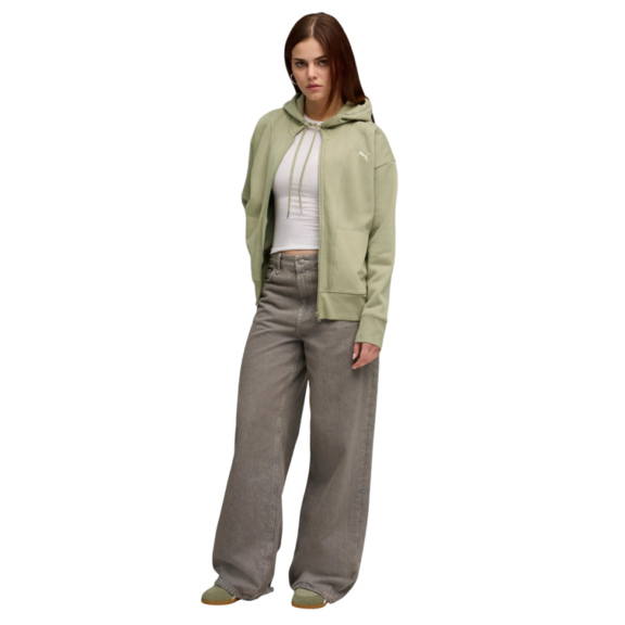 Puma HER Relaxed Full-Zip Hoodie FL "Lux Army"