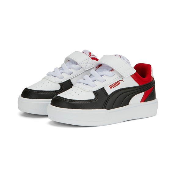 Puma Infants Caven Block AC+ "Weiß-für alle Zeit Rot