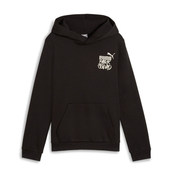 Puma Junior ESS+ MID 90er Hoodie FL B "Schwarz"