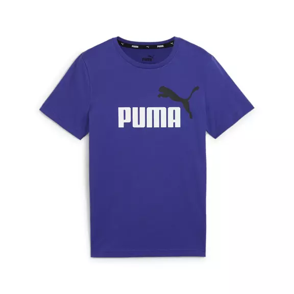 Puma Kinder ESS+ 2 Col Logo Tee B "Lapis Lazuli"