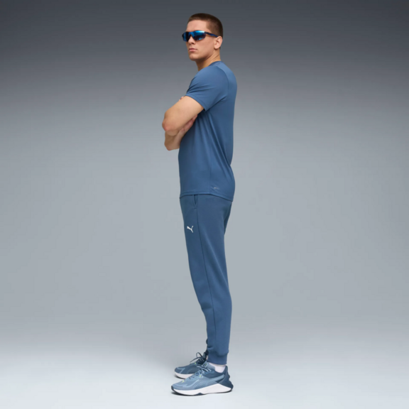 PUMA M TAD ESS SOLID CAT TEE LC "Dark Indigo"